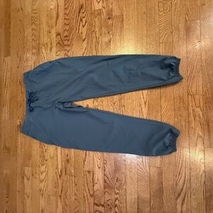 Backcountry Men’s Pants Size M Blue Jogger Elastic Cuff Outdoor Casual